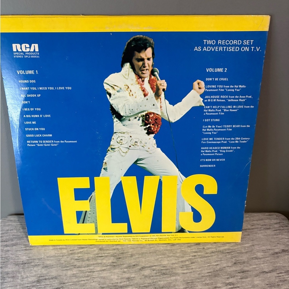Elvis Presley Vinyl Record Bundle (4) – In Concert, I Got Lucky, RCA Camden LPs - Picture 6 of 13